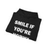 Smile if Horny Hooded Sweatshirt - Image 4