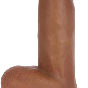 Jock Dark Bareskin Dildo with Balls - 6 Inch