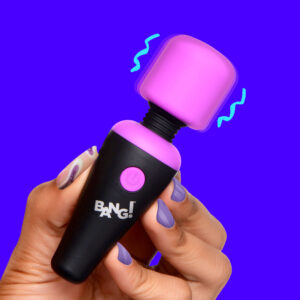 10X Ultra Powerful Silicone Mini Wand - Purple