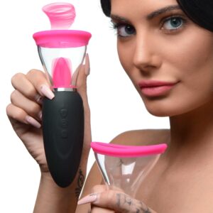 Lickgasm Mini 10X Silicone Licking and Sucking Stimulator