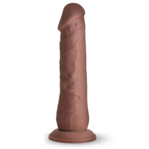 Easy Riders 7 Inch Silicone Dildo - Dark