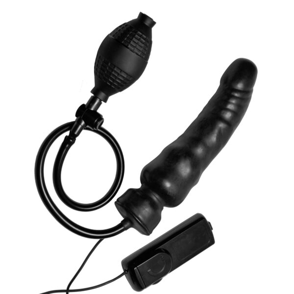 Ravage Vibrating Inflatable Dildo