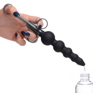 Silicone Graduated Beads Lubricant Launcher