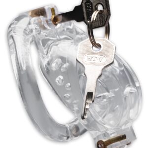 Lockdown Customizable Chastity Cage - Clear